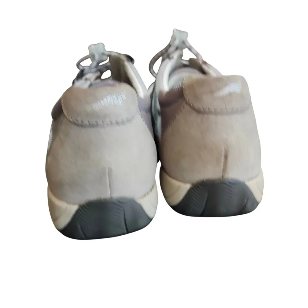 Dansko Henriette Sneakers Womens EU 40 Gray Leather Fabric Walking Comfort Shoes